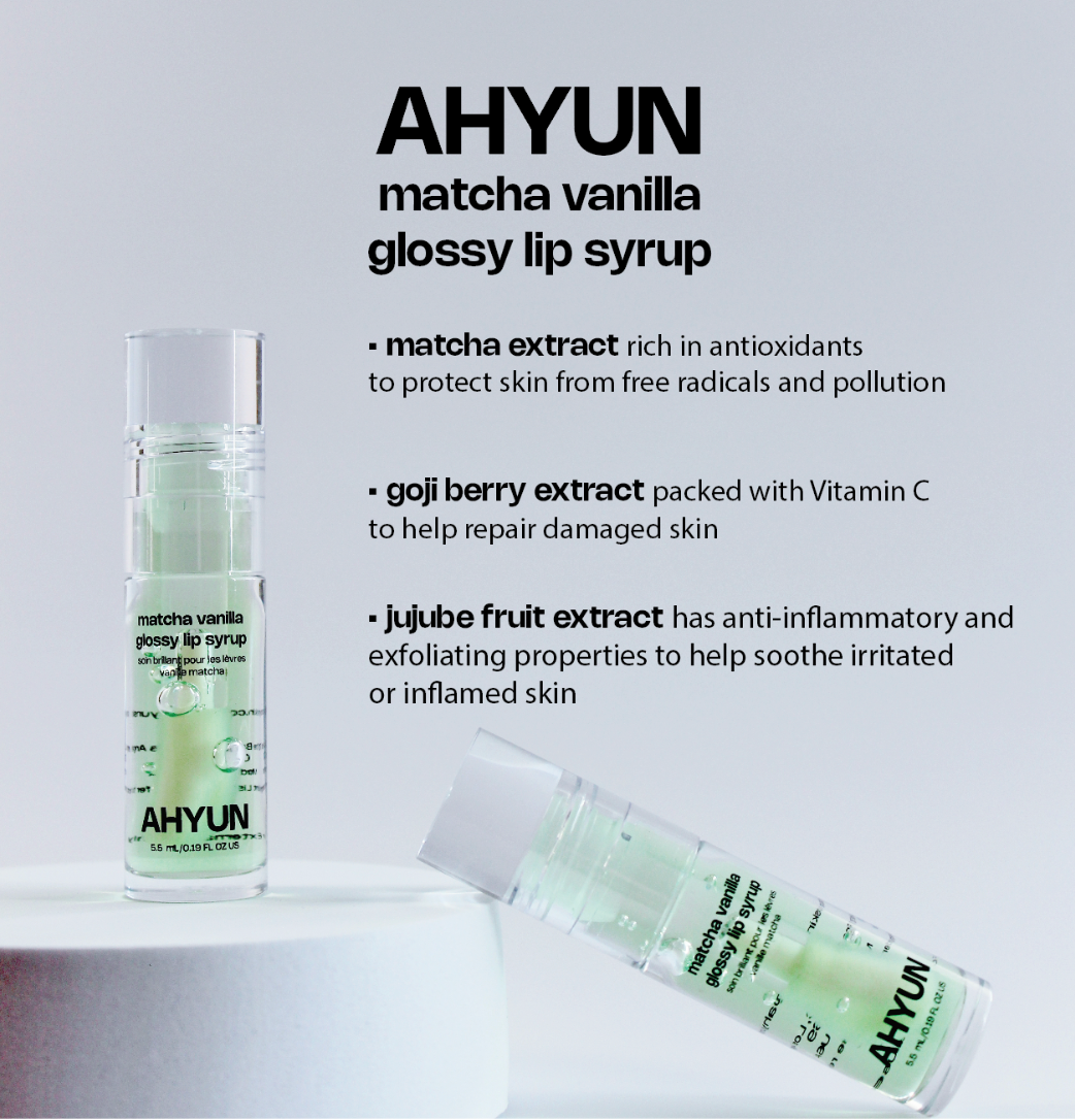 Matcha Vanilla Glossy Lip Syrup
