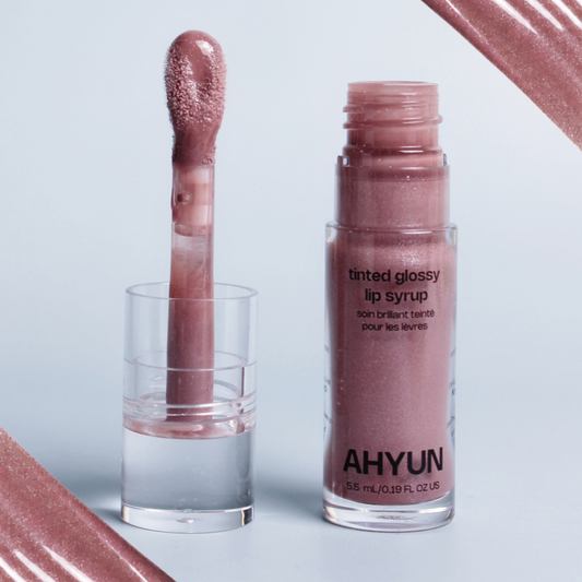 "Milky Mauve" Tinted Glossy Lip Syrup