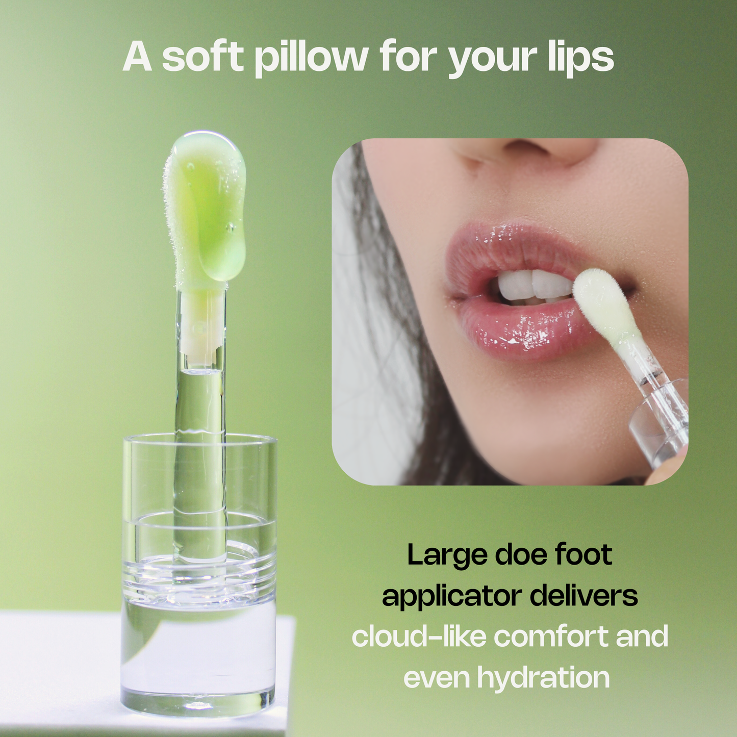 Matcha Vanilla Glossy Lip Syrup