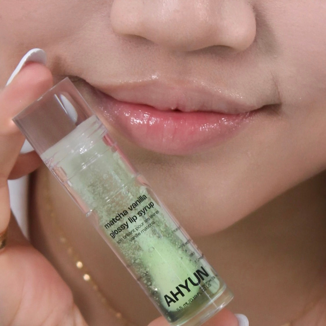 Matcha Vanilla Glossy Lip Syrup
